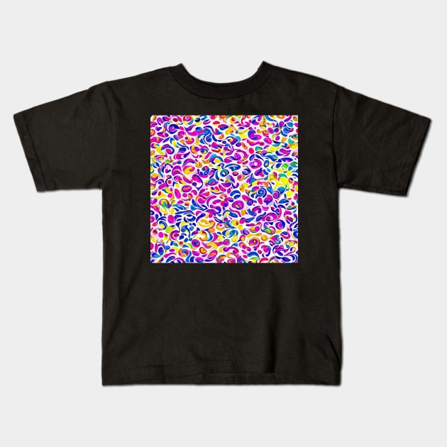 omg pattern abstract Kids T-Shirt by OMG_PatternAbstractBackground